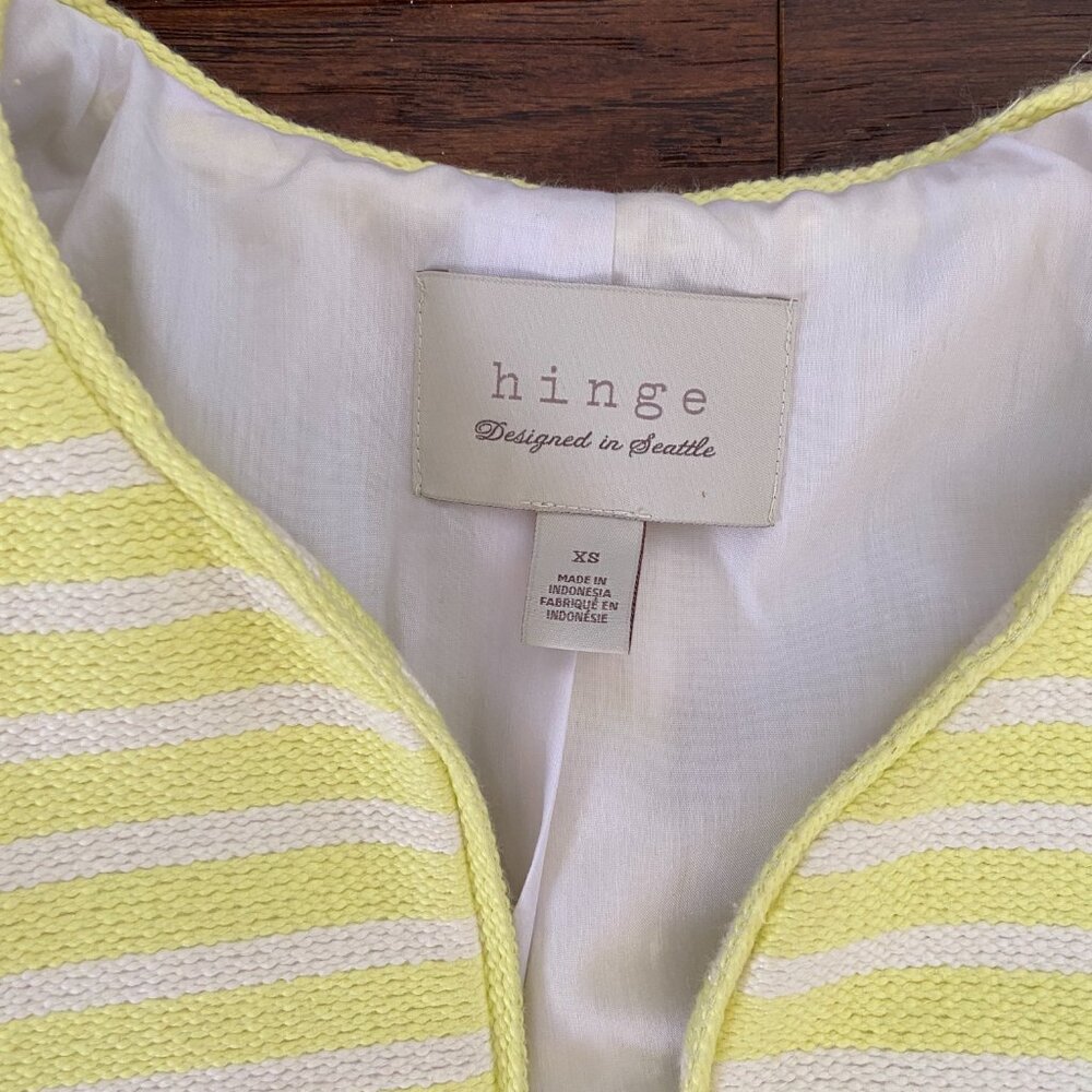 Striped Hinge Jacket - Picture 2 of 2